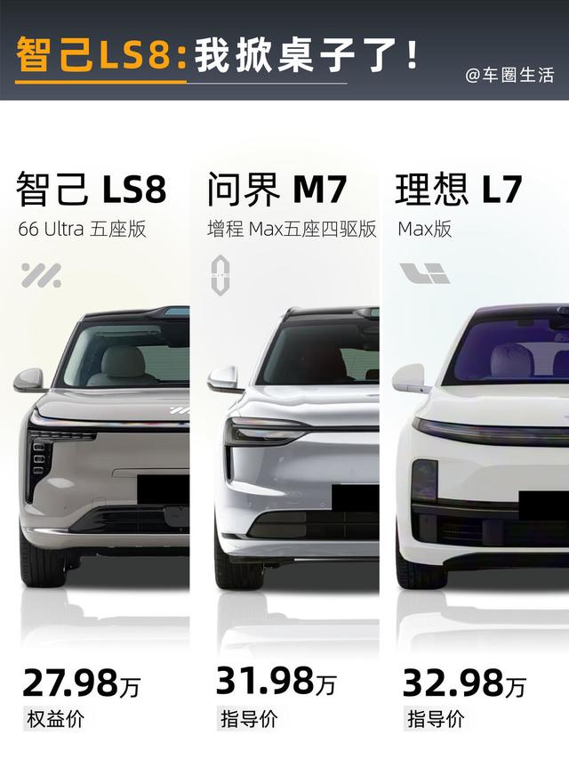 3款热门大五座SUV，怎么选？