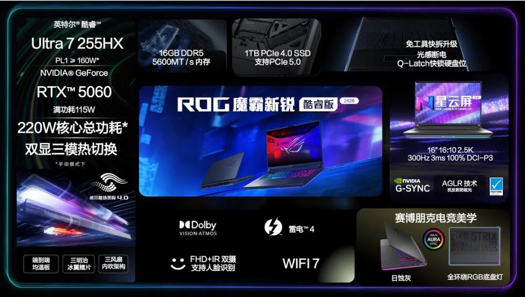 品牌代言人周冠宇现身ROG DAY 2026,官宣枪神10 Plus系列游戏本新品