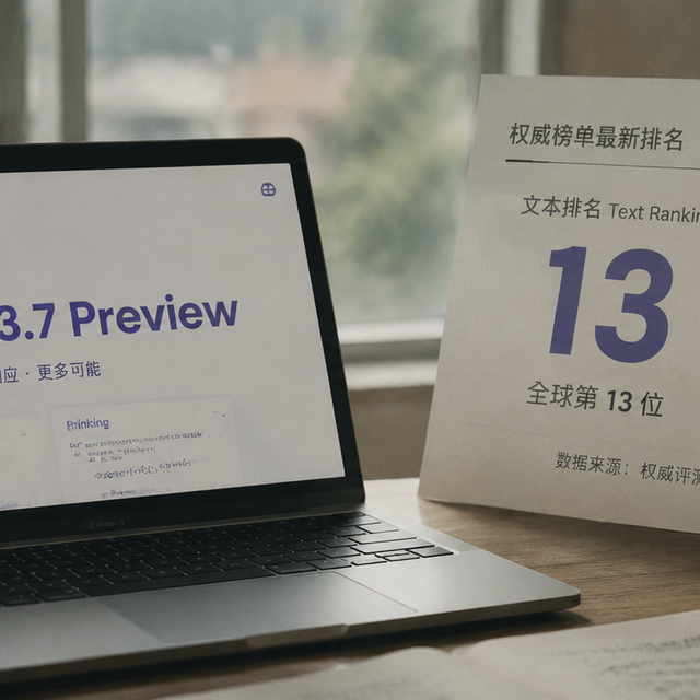 千问突袭上线Qwen3.7 Preview：文本第13，数学第7