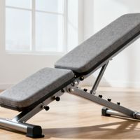 400元可调卧推架能替代健身房？90%的人够用，但别碰大重量