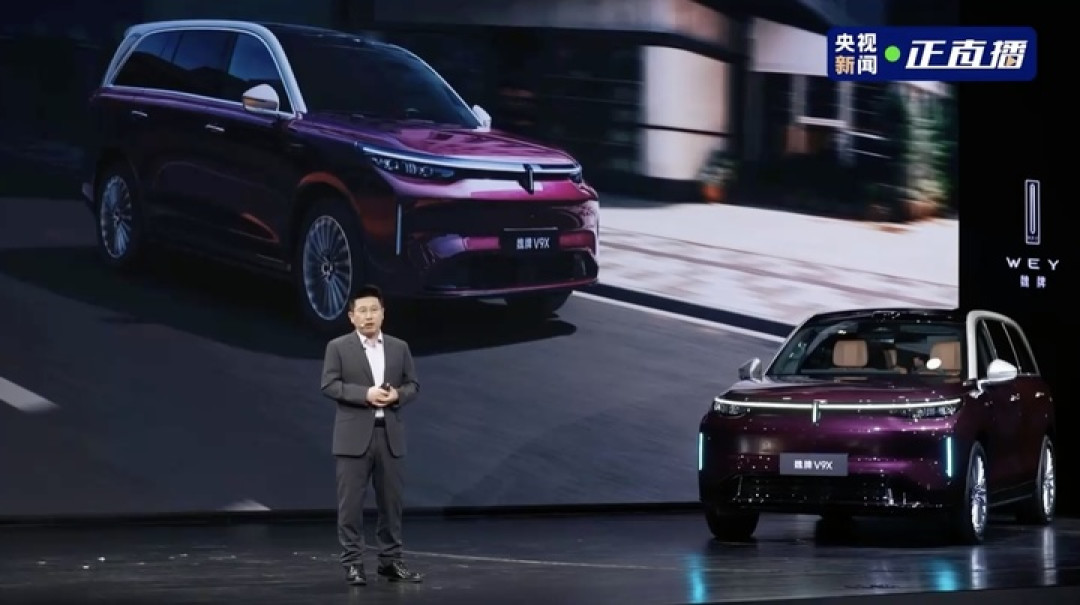直降两万,标配空悬!魏牌 V9X 售价 34.98 万元起,提供六年整车质保