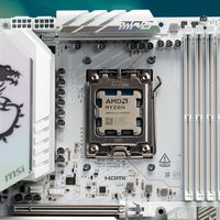 微星 B850M EDGE TI MAX WIFI：纯白 MATX 全能板