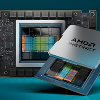 AMD的AI显卡MI355X实测来了：显存碾压N卡B200、优化算法弥补互联缺陷