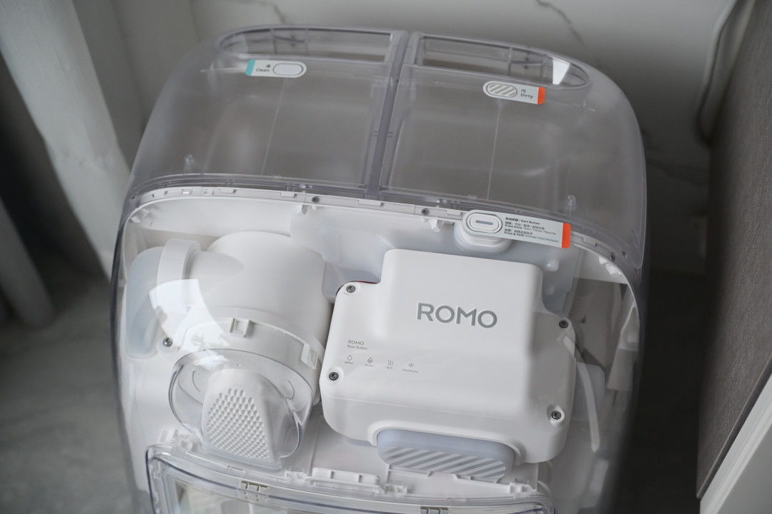 36000Pa吸力+8.5厘米越障,大疆新一代扫拖机器人 ROMO 2上手实测