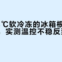 标称-3℃软冷冻的冰箱根本冻不住鲜肉，实测温控不稳反致食材变质