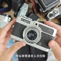 佳能Demi胶片相机评测：半格设计与复古测光解析