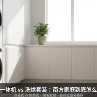 洗烘一体机 vs 洗烘套装：南方家庭到底怎么选？