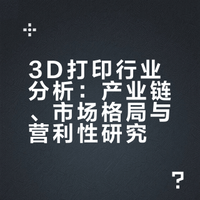 每天说一个生意-3D打印机
