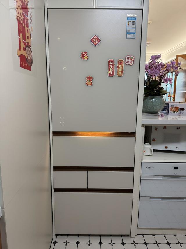 家装好物2️⃣东芝大白桃pro冰箱