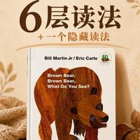 《Brown Bear》绘本六层精读法:从动物认知到生活延伸