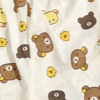 轻松熊情侣睡衣｜夏天短袖针织棉感家居服