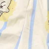 条纹小狗睡衣｜女款夏季薄款短袖短裤套装