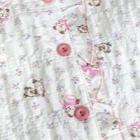 小狗碎花睡衣｜夏季云朵棉甜美家居服