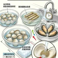 贝类怎么处理?去腥去泥沙全搞定三步技巧