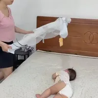 独立小蚊帐使用体验：一键折叠与多重防护