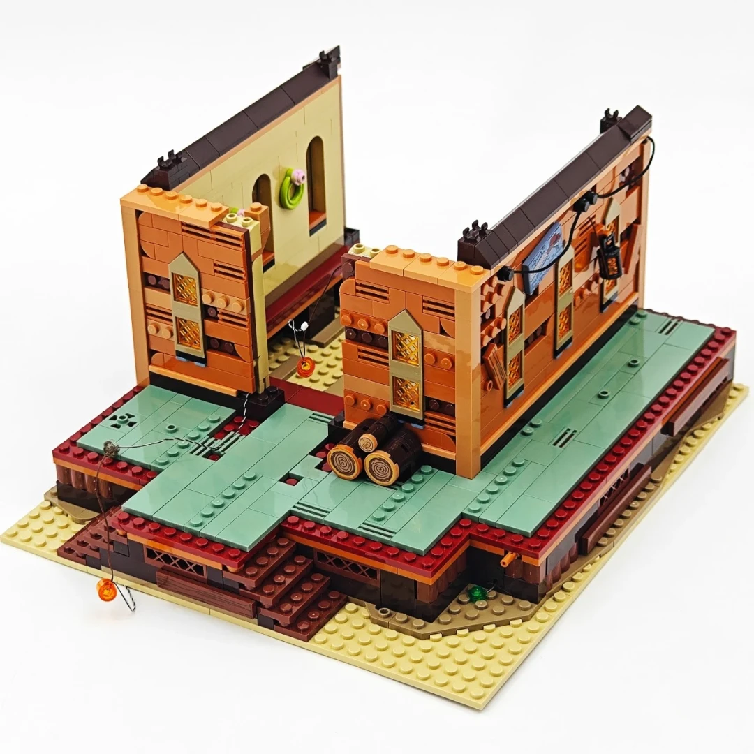 氛围感拉满!西部小镇接著圆满|Lumibricks 西部礼堂深度开箱实测
