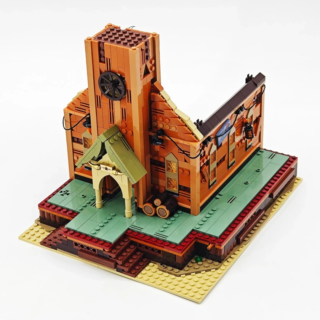 氛围感拉满!西部小镇接著圆满|Lumibricks 西部礼堂深度开箱实测