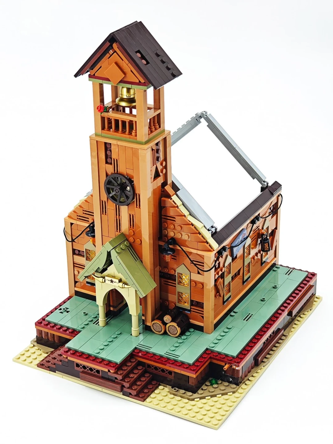 氛围感拉满!西部小镇接著圆满|Lumibricks 西部礼堂深度开箱实测