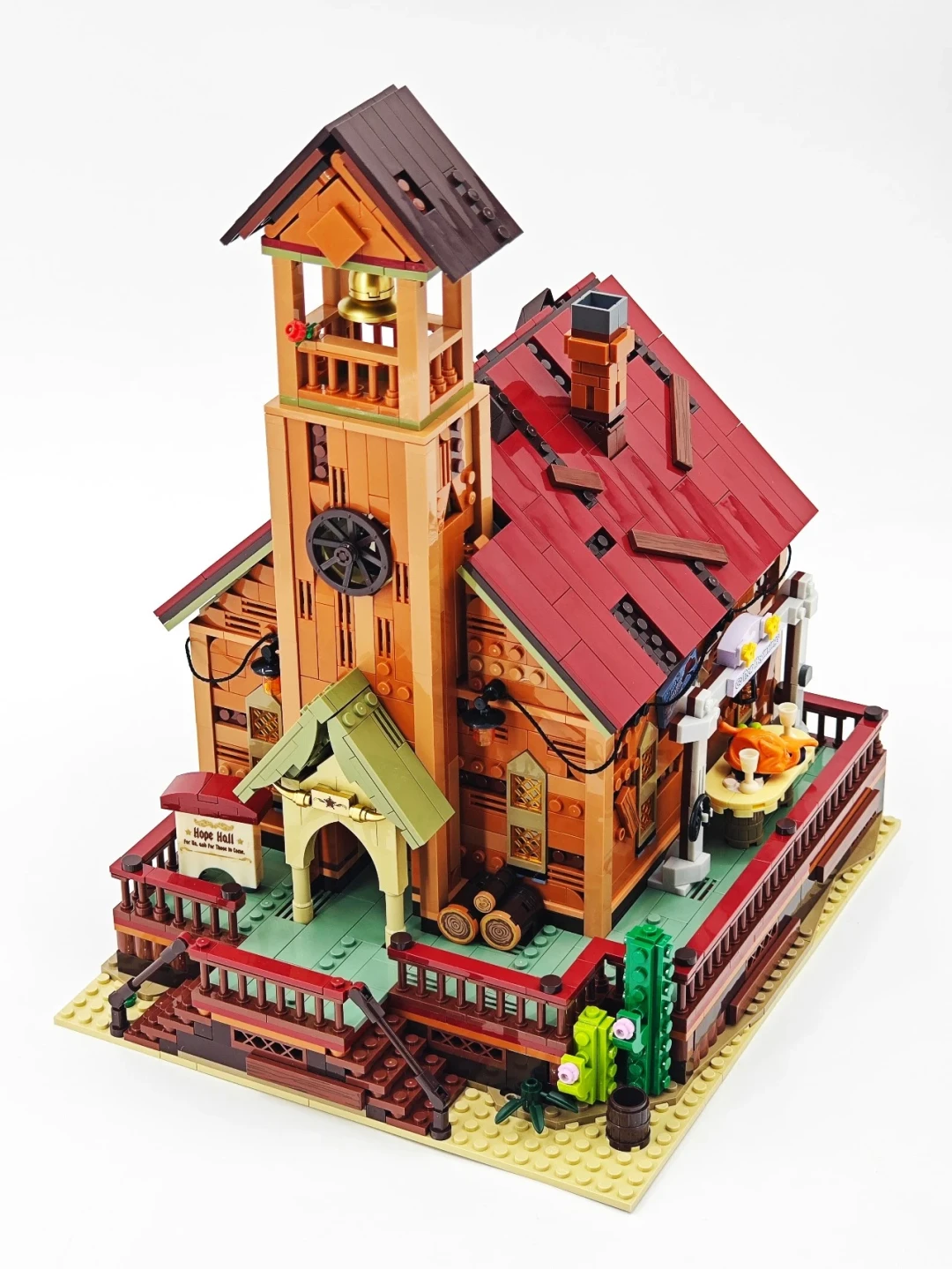 氛围感拉满!西部小镇接著圆满|Lumibricks 西部礼堂深度开箱实测