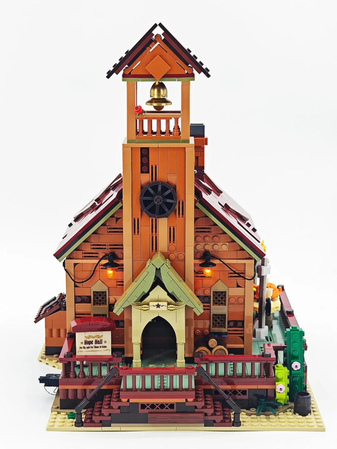 氛围感拉满!西部小镇接著圆满|Lumibricks 西部礼堂深度开箱实测