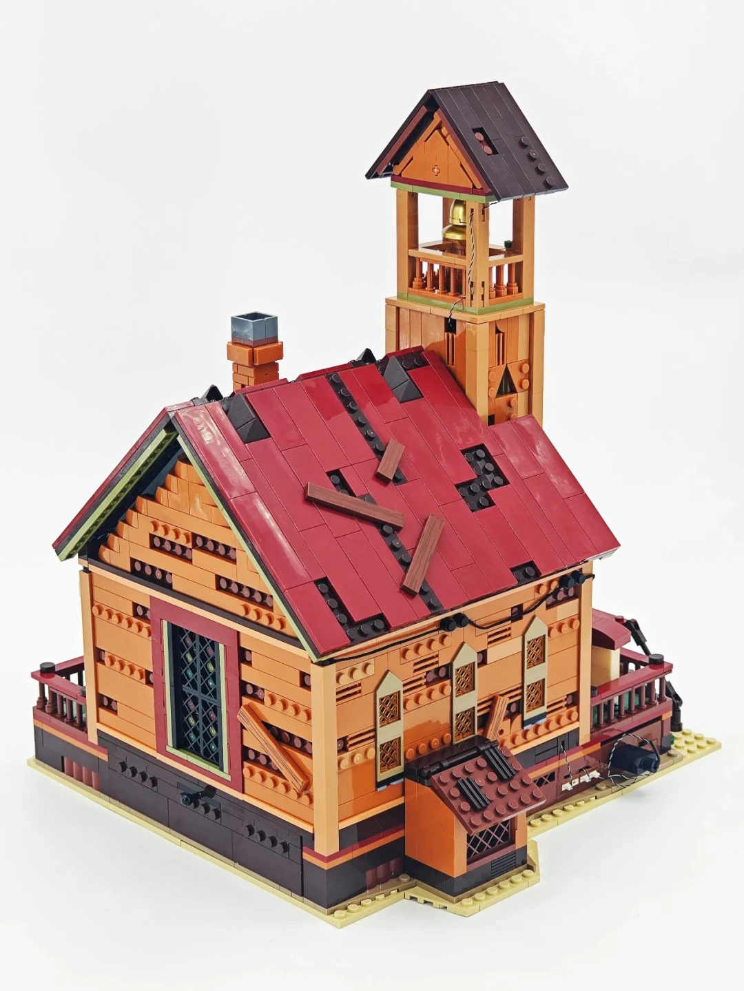 氛围感拉满!西部小镇接著圆满|Lumibricks 西部礼堂深度开箱实测