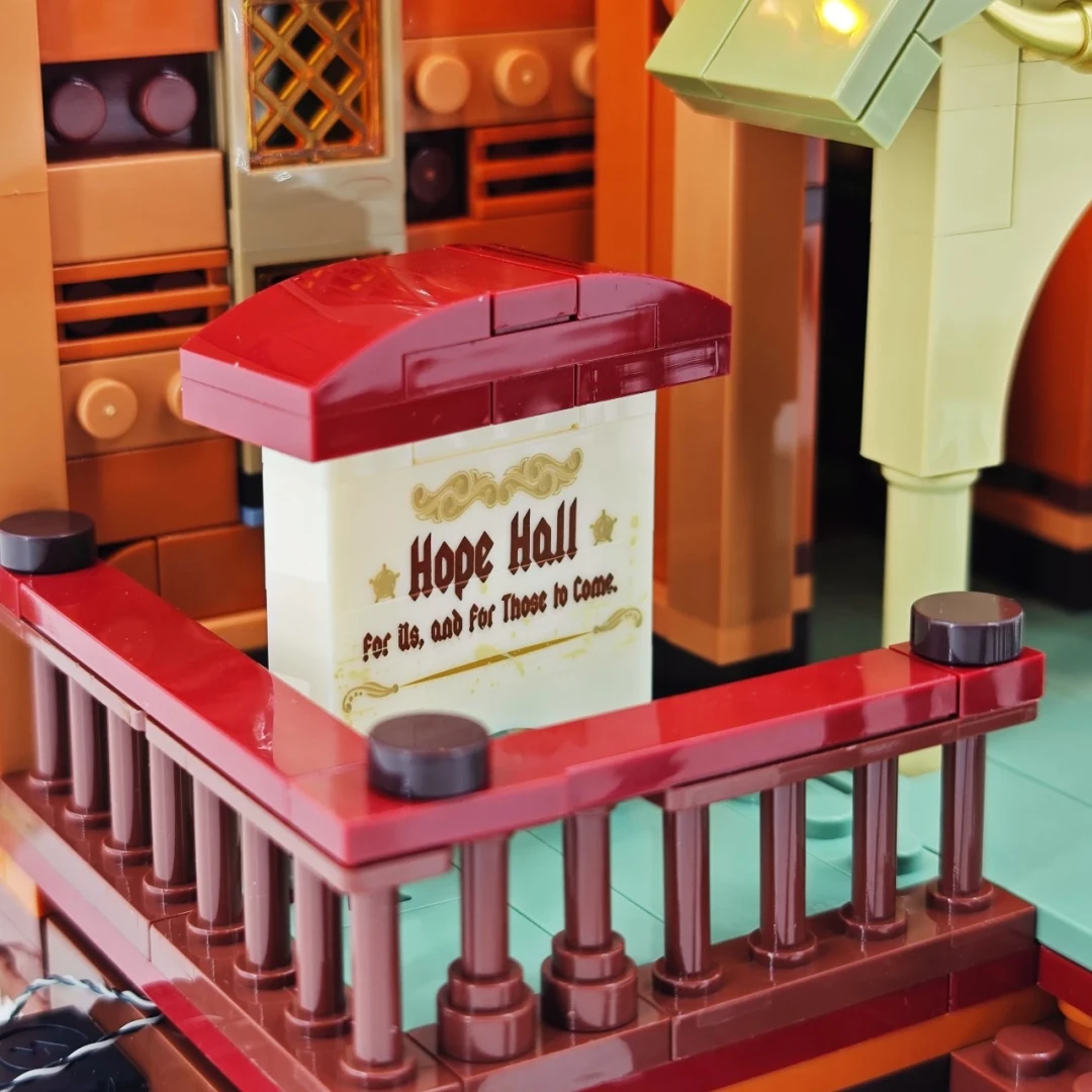 氛围感拉满!西部小镇接著圆满|Lumibricks 西部礼堂深度开箱实测
