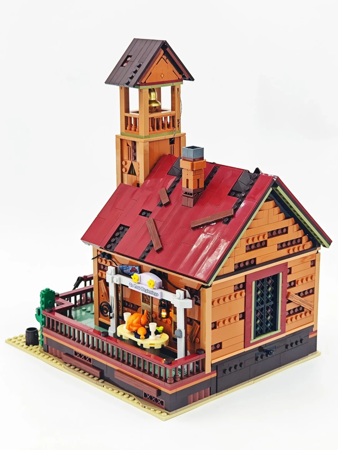 氛围感拉满!西部小镇接著圆满|Lumibricks 西部礼堂深度开箱实测
