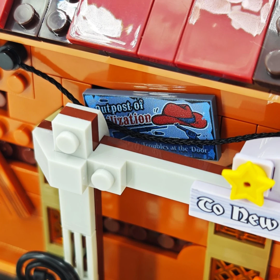 氛围感拉满!西部小镇接著圆满|Lumibricks 西部礼堂深度开箱实测