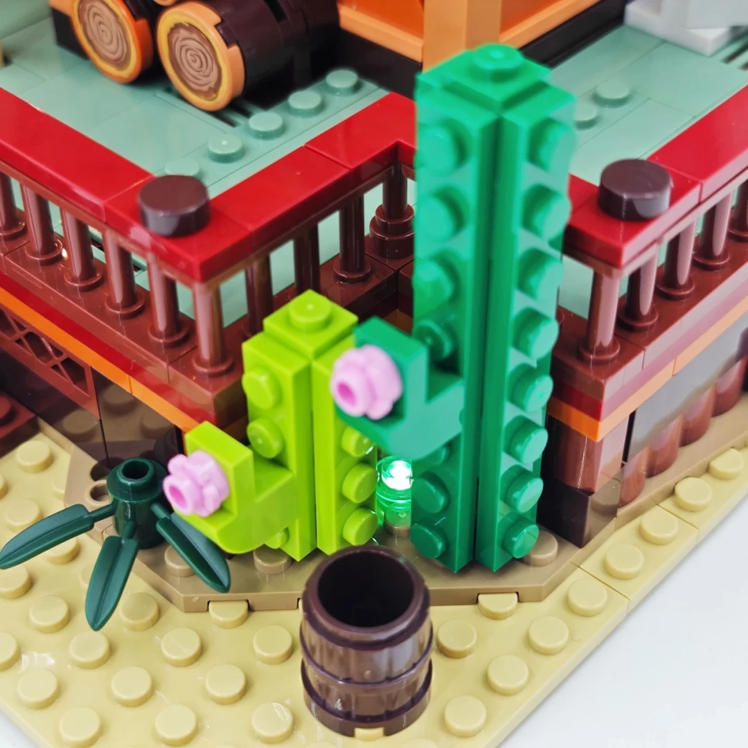 氛围感拉满!西部小镇接著圆满|Lumibricks 西部礼堂深度开箱实测