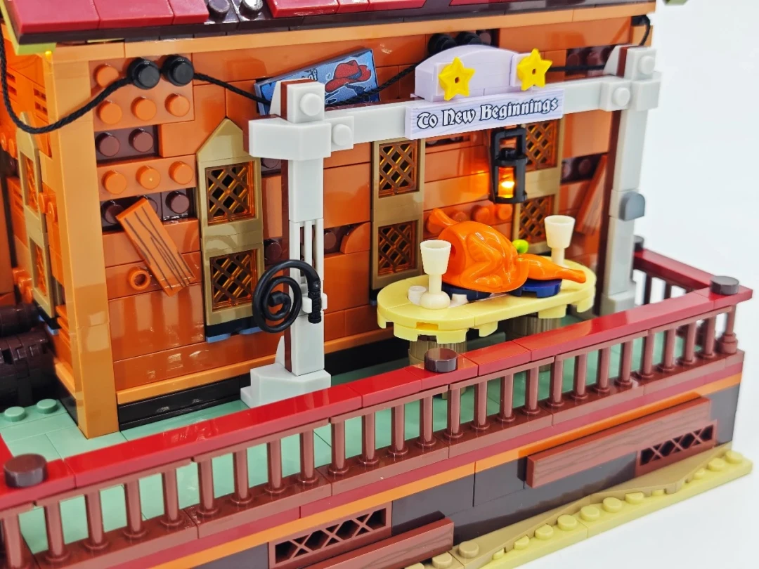 氛围感拉满!西部小镇接著圆满|Lumibricks 西部礼堂深度开箱实测
