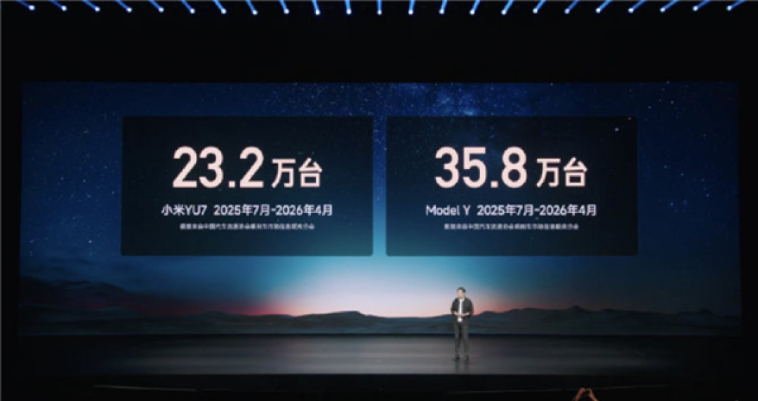 八败两胜对战Model Y 雷军坦言小米YU7输得不冤 反思道出落败短板