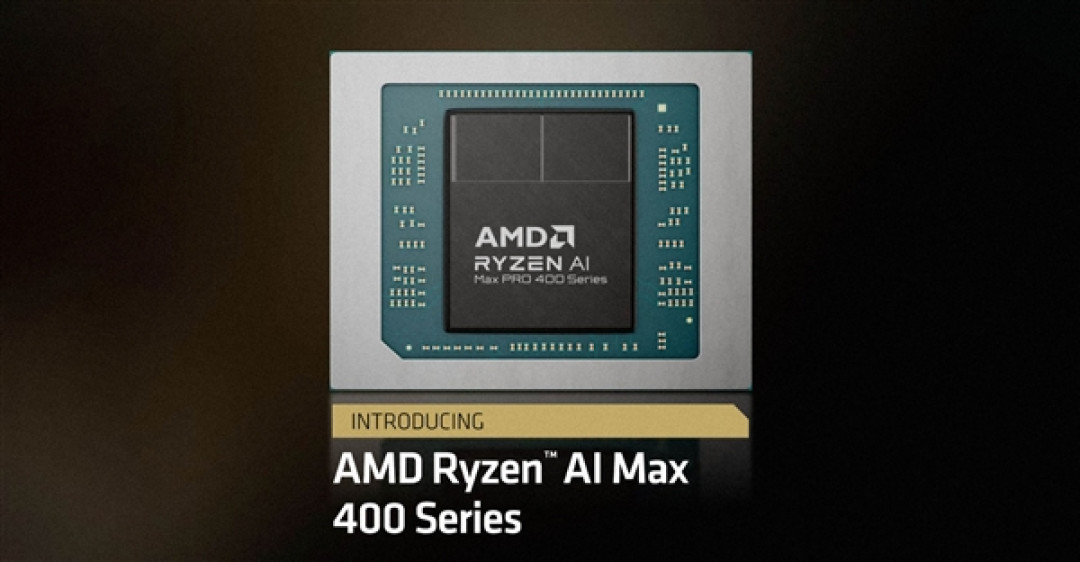 AMD发布锐龙AI Max PRO 400系列:160GB共享显存、能跑3000亿参数大模型