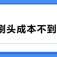 一年刷头成本不到60元？徕芬电动牙刷耗材价格深度解析