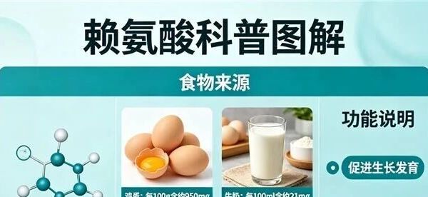 赖氨酸哪个牌子好？2026年儿童成长，氨基丁酸款解锁长高活力