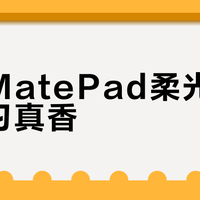 华为MatePad柔光屏户外学习真香？护眼清晰但色彩稍弱，适合这三类人