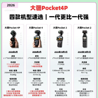 大疆Pocket4P杀疯了！这波升级直接变口袋电影机