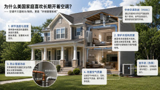 美国电费明明不便宜，为什么很多美国家庭却常年不关空调？