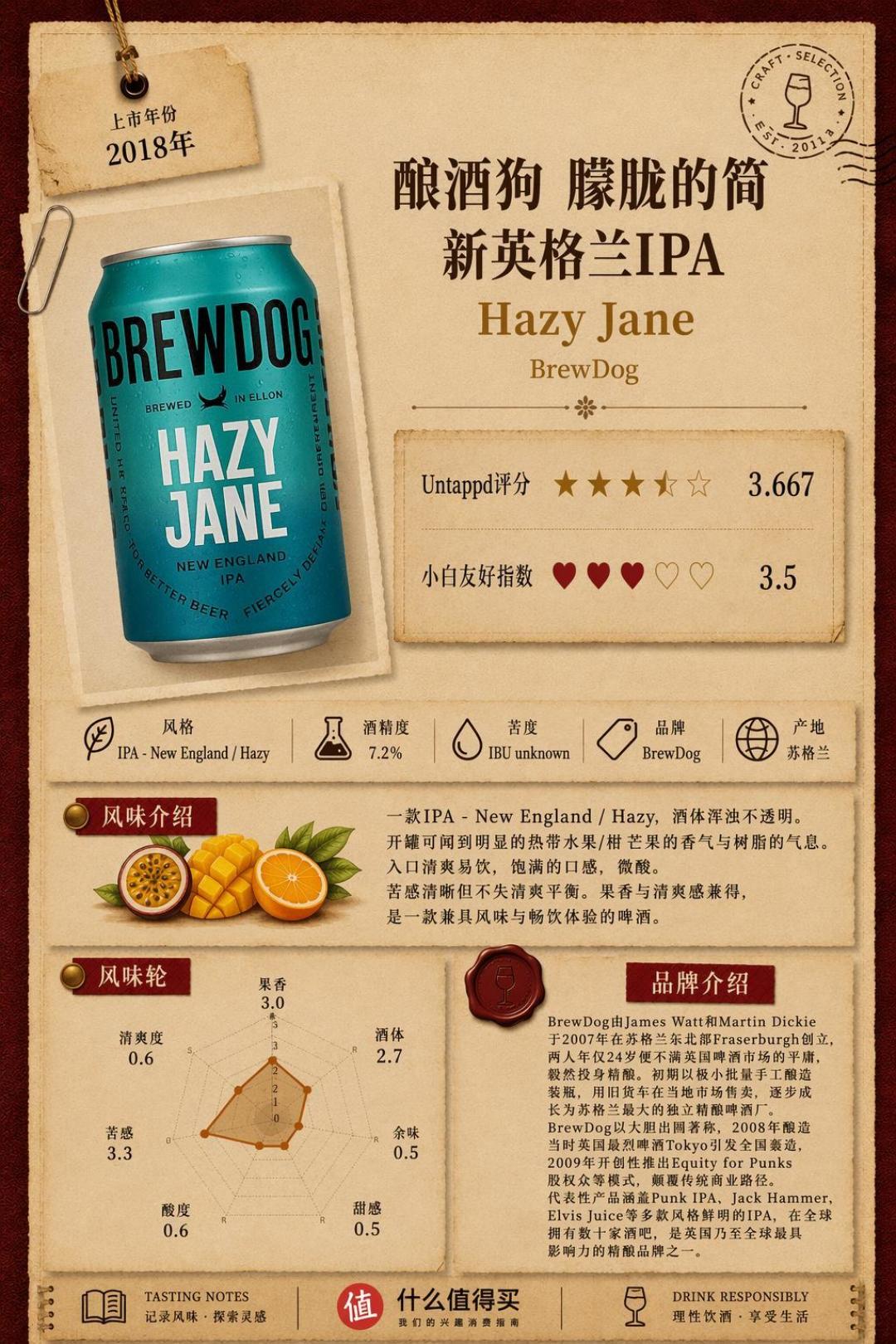 喝明白ipa系列:BrewDog 的 IPA 线,比它的营销更值得认真聊