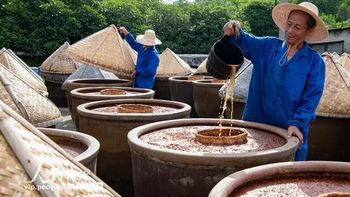 李子柒 古法手工酱油 完整做法