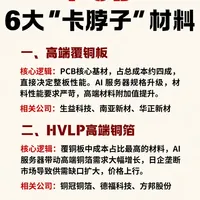 比芯片还紧缺，PCB六大卡脖子材料