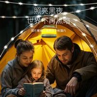 露营灯别只看颜值！电影感的关键是色温≤3000K+显色Ra≥90