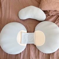 孕期睡眠救命✨贝壳孕妇枕|冰丝夏凉 + 记忆棉托腹护腰