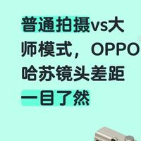 普通拍摄vs大师模式，OPPO哈苏镜头差距一目了然