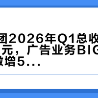 欢聚集团2026年Q1总收入5.557亿美元，广告业务BIGO Ads同比激增55.6%
