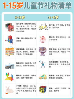 六一送礼不焦虑！1-15岁分龄礼物清单，亲测有效不闲置