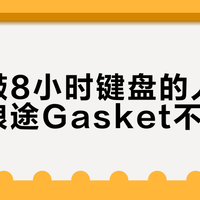 每天敲8小时键盘的人，闭眼入狼途Gasket不会错