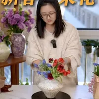 新春氛围小桌花制作教程