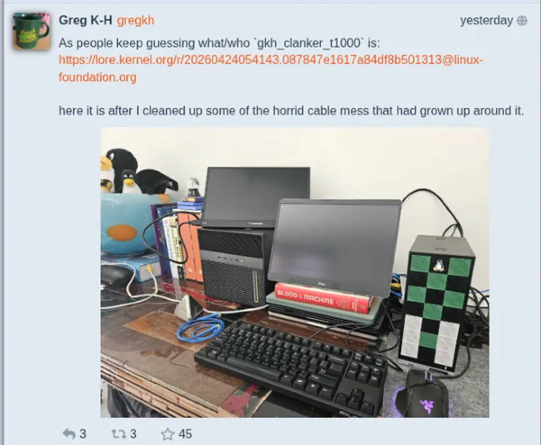 Linux二把手自曝:断网也能找漏洞!全靠AMD锐龙AI Max