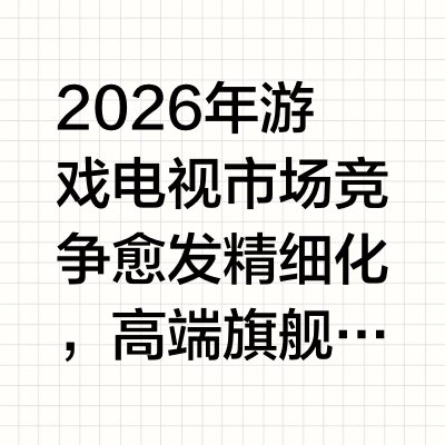 2026高端游戏电视实测对比：旗舰机型优选测评