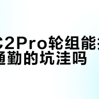 九号C2Pro轮组能扛住城市通勤的坑洼吗？实测告诉你适合谁
